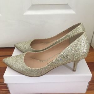 Adrianna Papell Glitter Heels Size 8